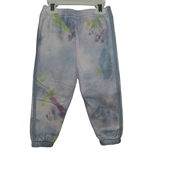 Adidas Toddler Girls 2T Jogger Pants Tie-Dye Blue Sweatpants NWT - Picture 10 of 11